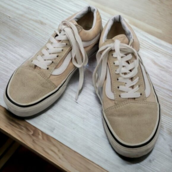 Vans Ward Sneaker Low Cut Old Skool Unisex Tan  Size 7.5 Women 6 Men - Picture 14 of 14